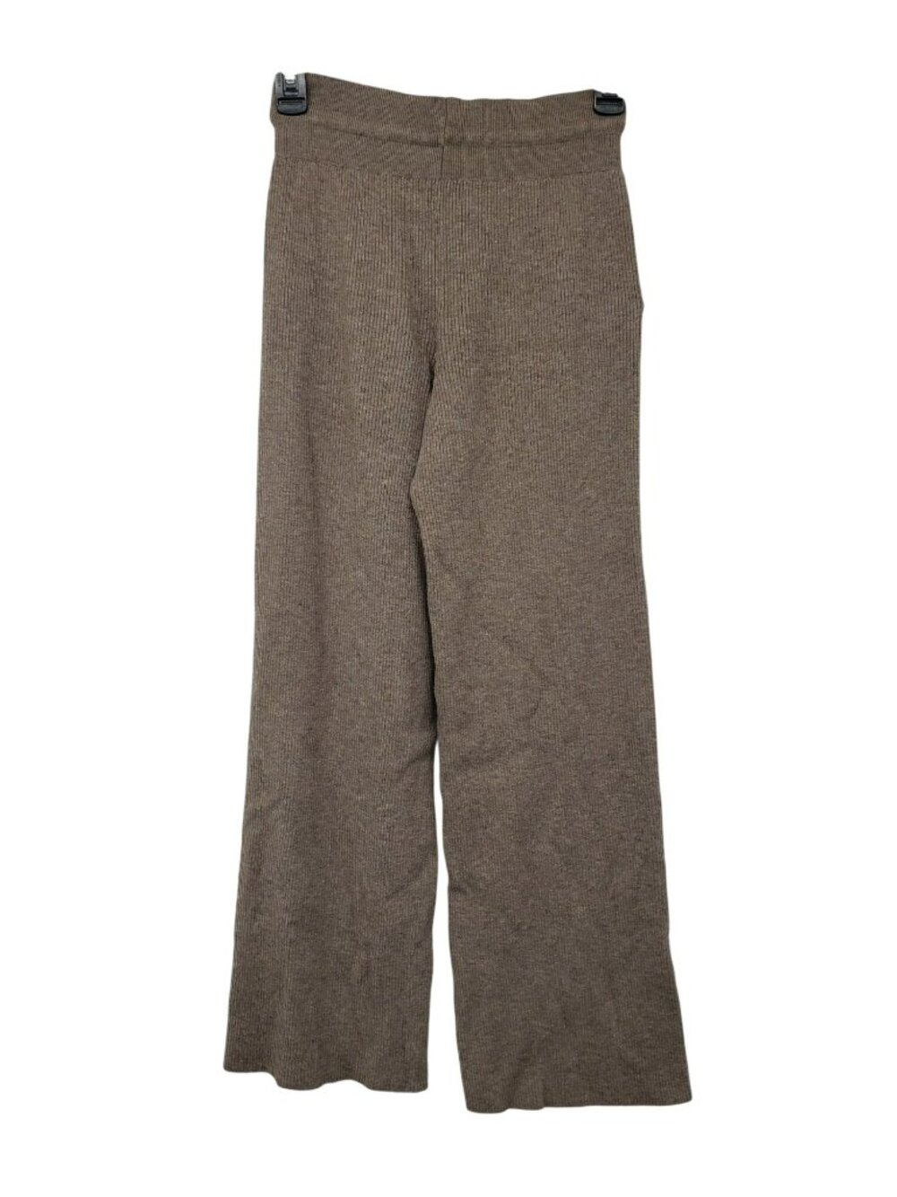 Uniqlo Washable Ribbed Knit Trousers Wide Leg Lounge Sweat Pants XS - Picture 8 of 9